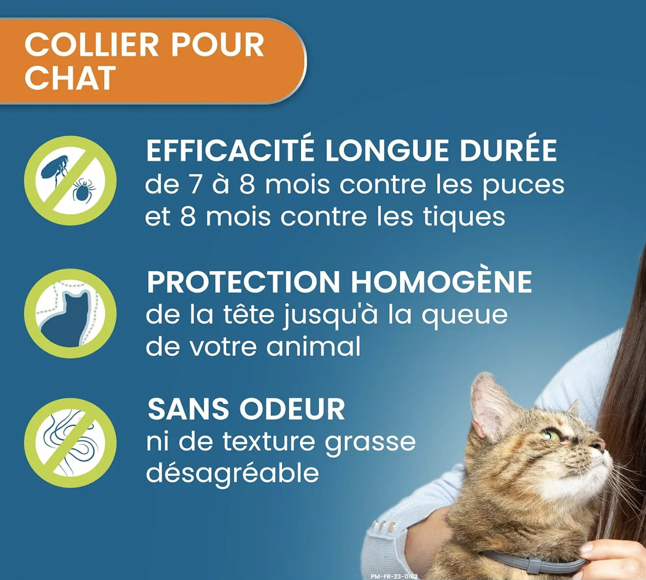 Collier Anti Puces et Tiques Chat